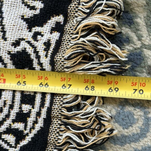 Emmett Kelly Clown Tapestry Throw Blanket 100th Anniversary Special Edition 1998 - Picture 4 of 5